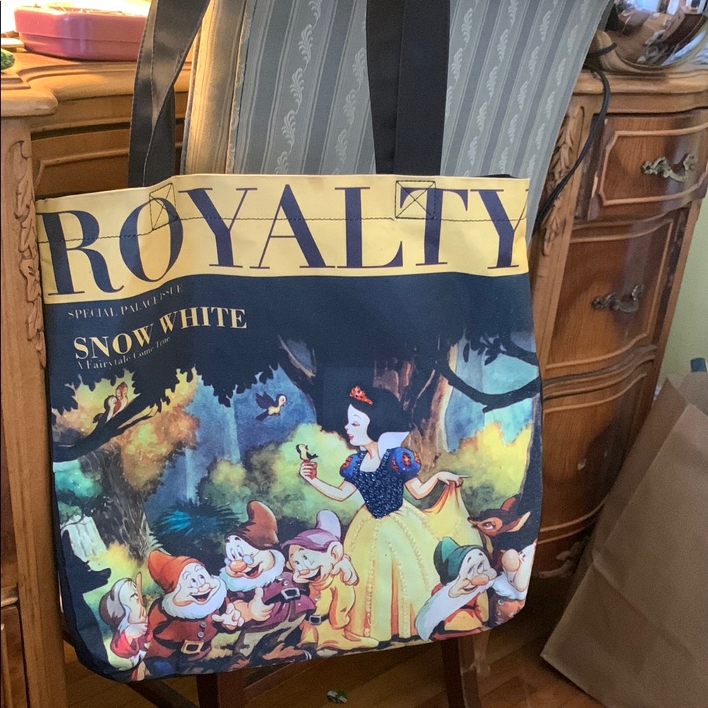 Disney Snow White Royalty Tote Bag - Yellow and Black